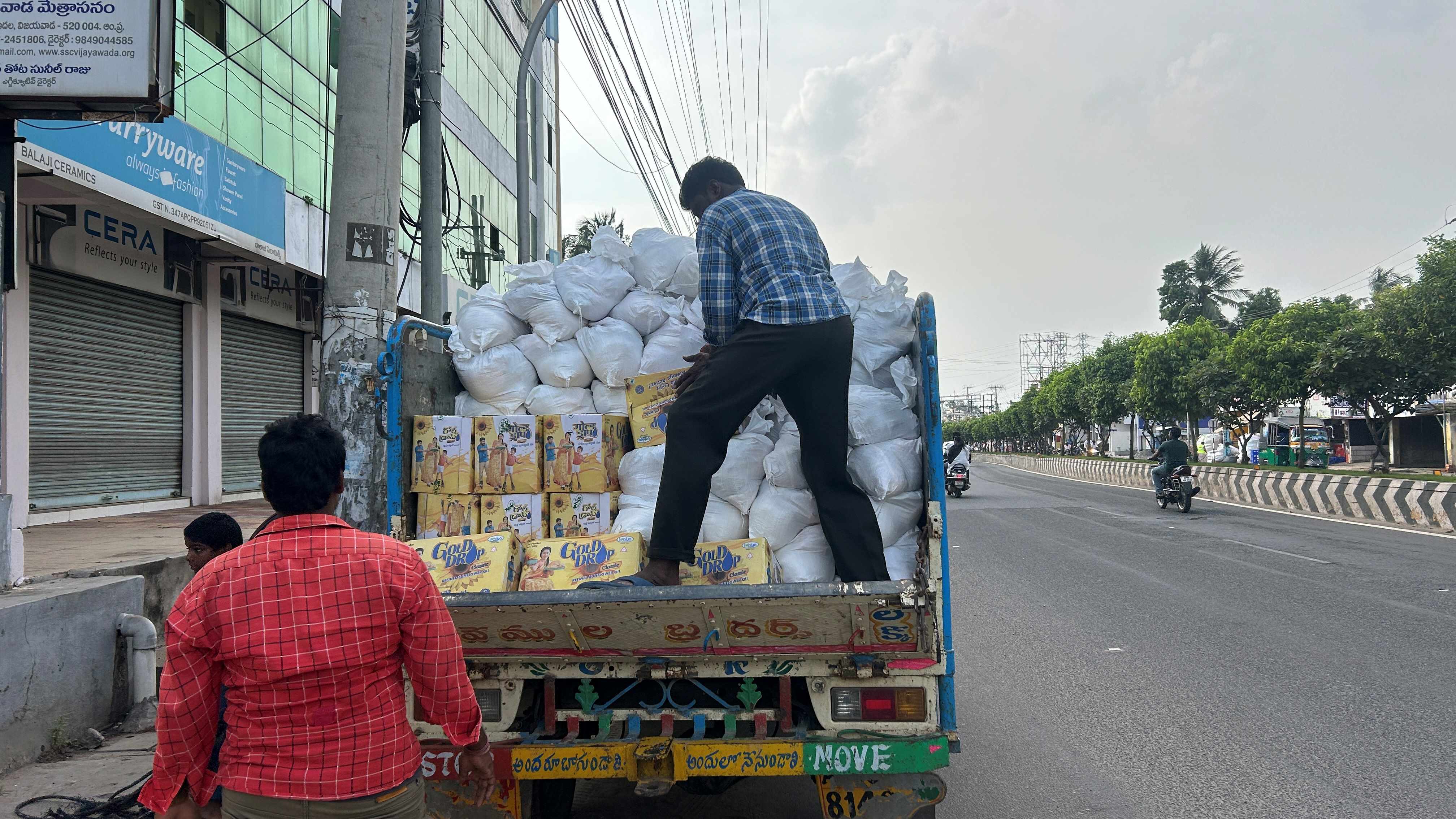 Distribution of Dry Ration Kits